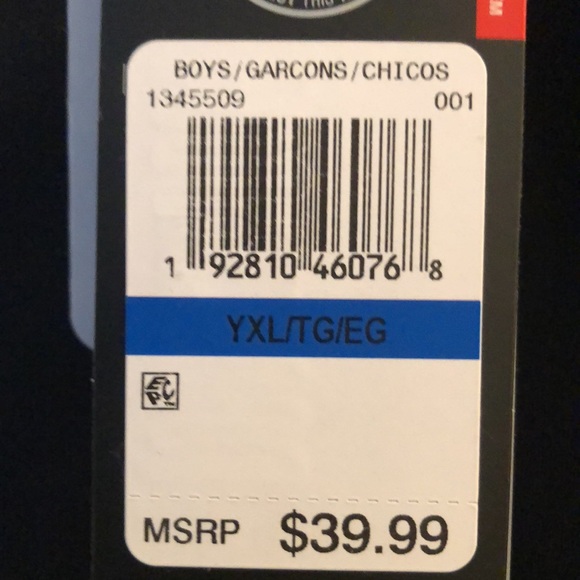 Boys black and gray long sleeve shirt - Picture 7 of 7